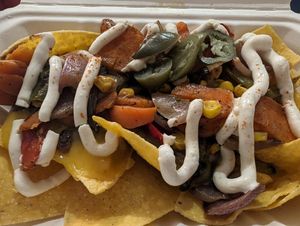 Nachos at Caribe Latin Kitchen in Queenstown