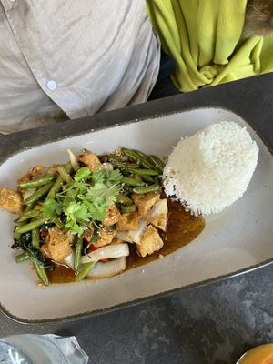 Vegan wok 🌶  at Green Mango in Malmo