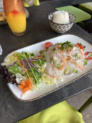 Vegan salad 🌱  at Green Mango in Malmo