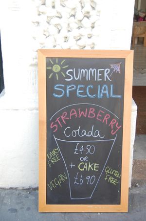 Offer (as at 10th June 2015). at Spa Juice Bar - Greenwich in South East London