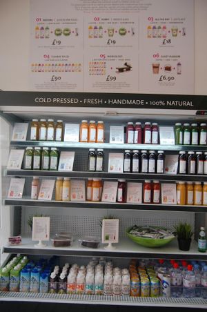 Fresh juices (power up your life!!) at Spa Juice Bar - Greenwich in South East London