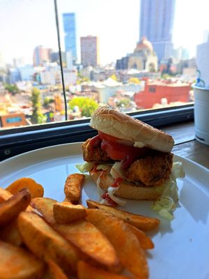 Crispy at Vegattos in Mexico City