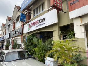 Entrance  at Loving Cafe in Kuala Lumpur