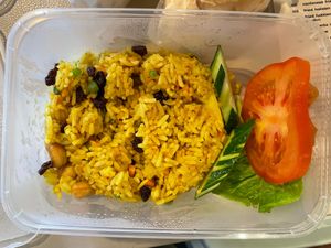 511 pineapple fried rice for 18.0 at Loving Cafe in Kuala Lumpur