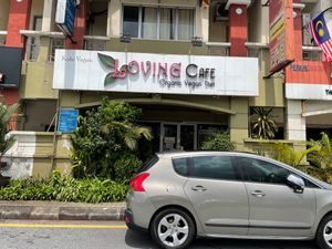 Entrance at Loving Cafe in Kuala Lumpur