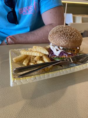 Love burger   at Loving Cafe in Kuala Lumpur