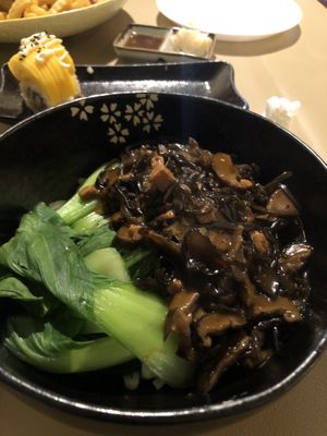 Spicy mushroom ramen at Loving Cafe in Kuala Lumpur