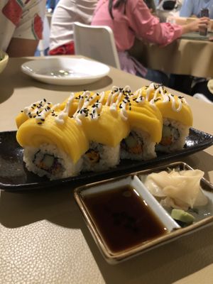 Mango maki at Loving Cafe in Kuala Lumpur