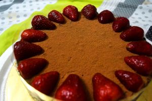 vegan Avocado Expresso with hazelnut chocolate cheesecake! at Loving Cafe in Kuala Lumpur