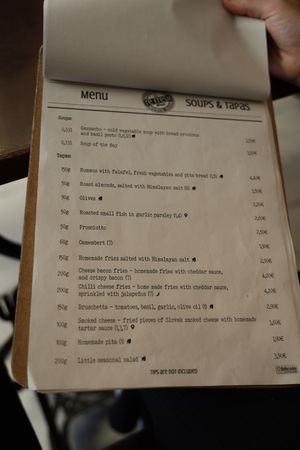 Menu at Refresh Restaurant - Re Fresh in Bratislava
