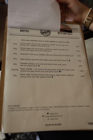 Menu at Refresh Restaurant - Re Fresh in Bratislava