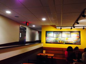 Some seating at Native Foods - Penn Quarter in Washington