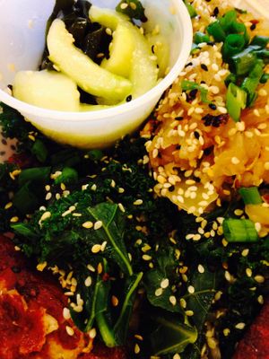 Sesame kale macro bowl at Native Foods - Penn Quarter in Washington