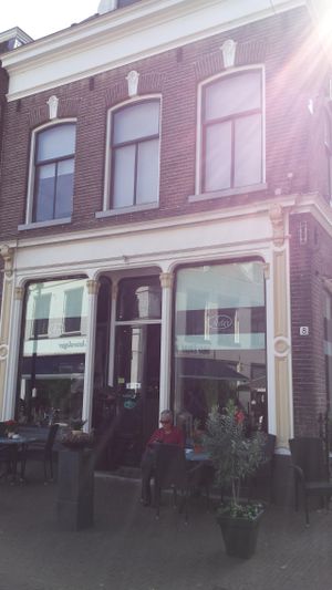 Front of restaurant at Aster in Zutphen