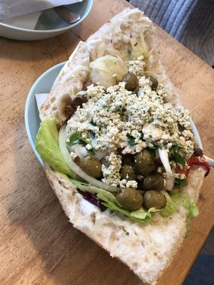 Soy giros döner  at Der Dicke Schmidt - Rudolf Leonhard Str in Dresden