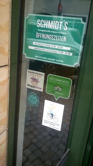 5 Star venue at Der Dicke Schmidt - Rudolf Leonhard Str in Dresden