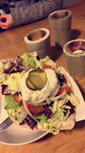 Seitan Döner at Der Dicke Schmidt - Rudolf Leonhard Str in Dresden