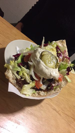 Dicker Schmidt (Seitan Döner) - sehr lecker!  at Der Dicke Schmidt - Rudolf Leonhard Str in Dresden