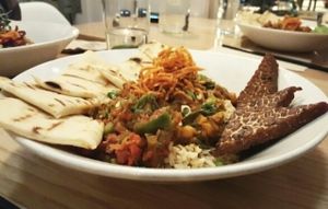 Vegan Bowl with Tempeh at Pure Kitchen - Richmond Rd in Ottawa