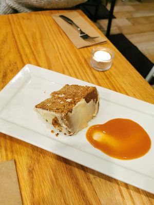 Carrot cake at Pure Kitchen - Richmond Rd in Ottawa