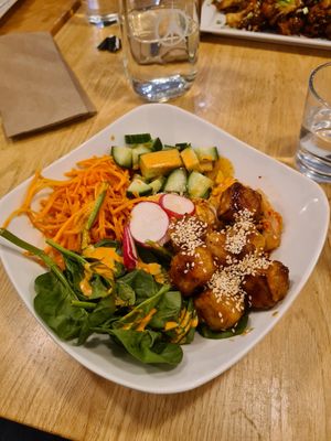 The ignite bibimbap bowl at Pure Kitchen - Richmond Rd in Ottawa