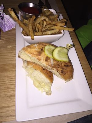 Grilled cheese and fries at Pure Kitchen - Richmond Rd in Ottawa