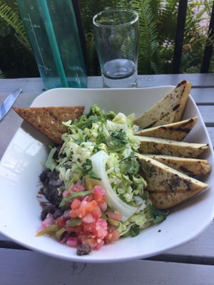 mystical with tempeh steaks (I ate 2) at Pure Kitchen - Richmond Rd in Ottawa