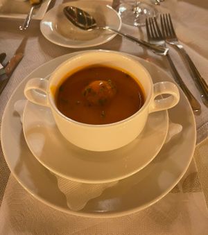 Tomato soup   at Naturhotel LechLife in Wangle