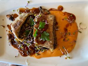 Wellington Roulade  at Naturhotel LechLife in Wangle