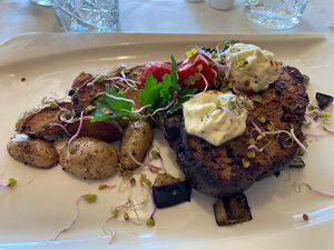 Spelt Seitan Steak  at Naturhotel LechLife in Wangle