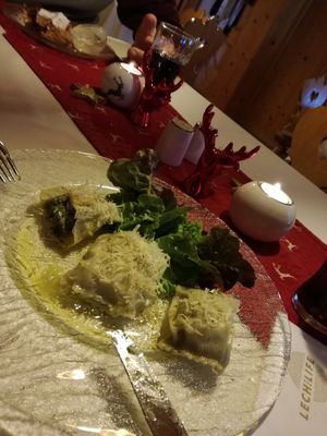 Feetiggericht, vegan. at Naturhotel LechLife in Wangle