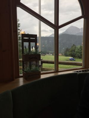 Nice view  at Naturhotel LechLife in Wangle