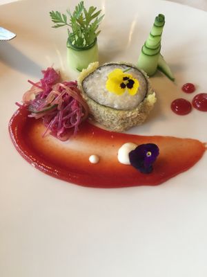 Amazing Amuse Bouche  at Naturhotel LechLife in Wangle