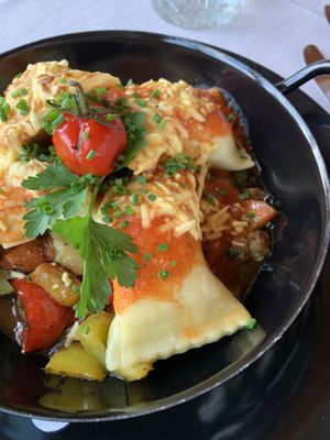  Vegane Maultaschen at Naturhotel LechLife in Wangle