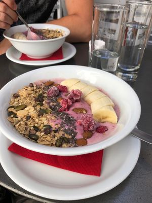 Bali Smoothie Bowl at Mikro Cafe in Paros