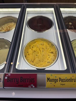 These 2 are vegan  at Holy Moly Ice Cream in Ho Chi Minh City