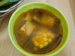 Sayur asem (dari nasi bakar) at Chan Wei Vegetarian in Jakarta