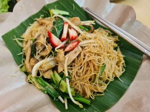 Soun goreng at Chan Wei Vegetarian in Jakarta