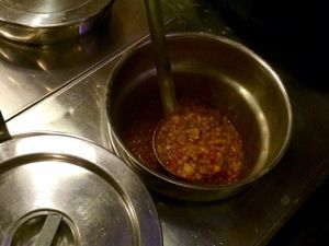 lentil soup at Zuppi in Poznan