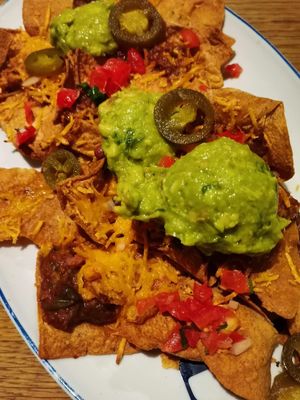 Guacamole tacos  at Flax & Kale - Placa Castella in Barcelona
