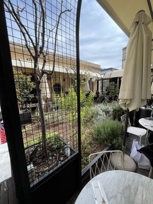 Terrace  at Flax & Kale - Placa Castella in Barcelona