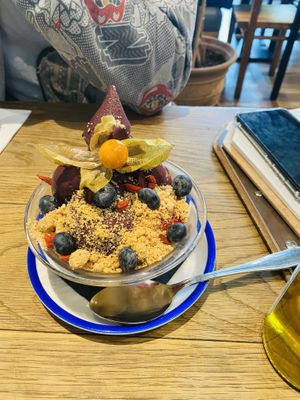 Açai Bowl  at Flax & Kale - Placa Castella in Barcelona
