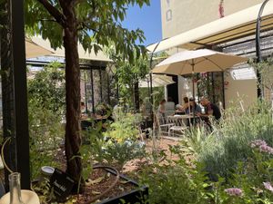 Garden Terrace   at Flax & Kale - Placa Castella in Barcelona