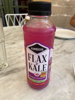 Kombucha  at Flax & Kale - Placa Castella in Barcelona