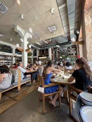 Inside  at Flax & Kale - Placa Castella in Barcelona