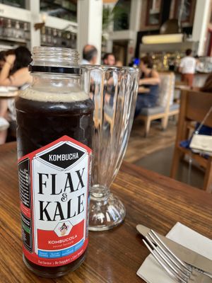 Kombucola  at Flax & Kale - Placa Castella in Barcelona