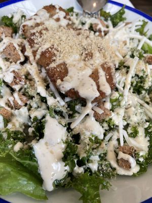 Vegan kale salad  at Flax & Kale - Placa Castella in Barcelona