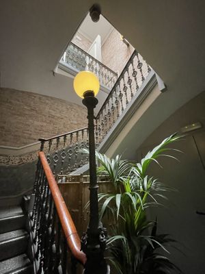 Stairs  at Flax & Kale - Placa Castella in Barcelona