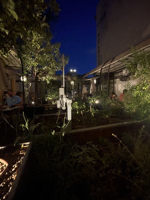 Terrace inside  at Flax & Kale - Placa Castella in Barcelona