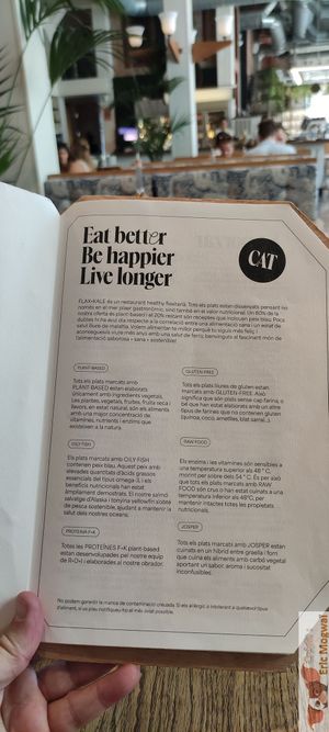  at Flax & Kale - Placa Castella in Barcelona